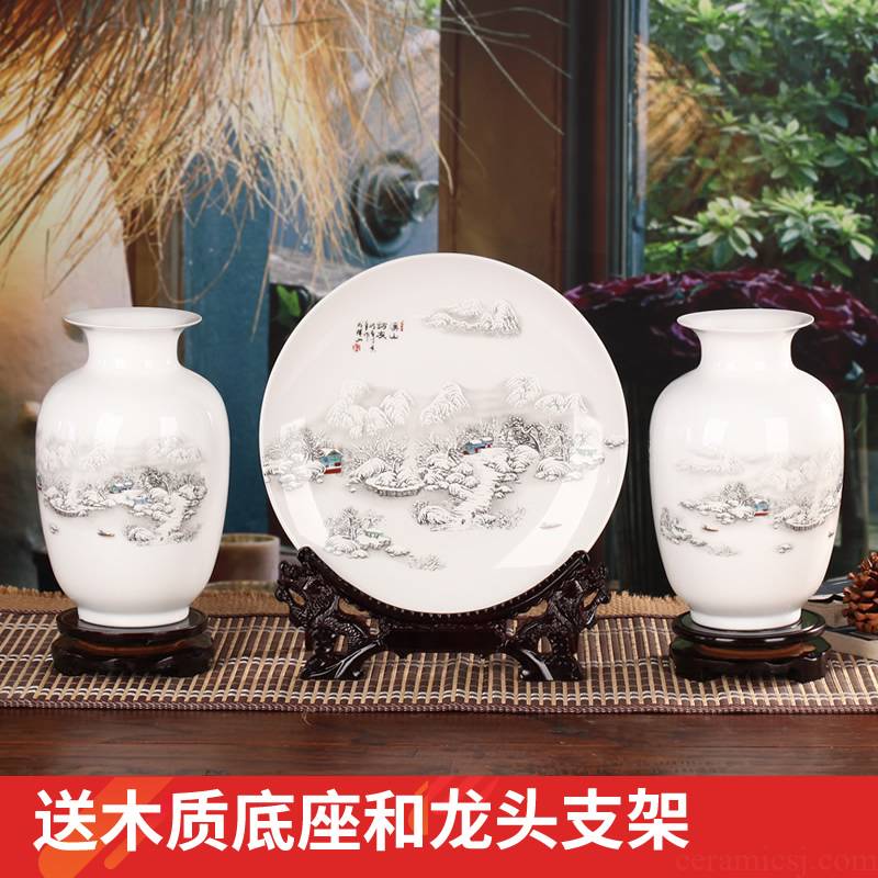 Creative ceramic vase I and contracted style of the sitting room porch ark office interior furnishing articles home decoration