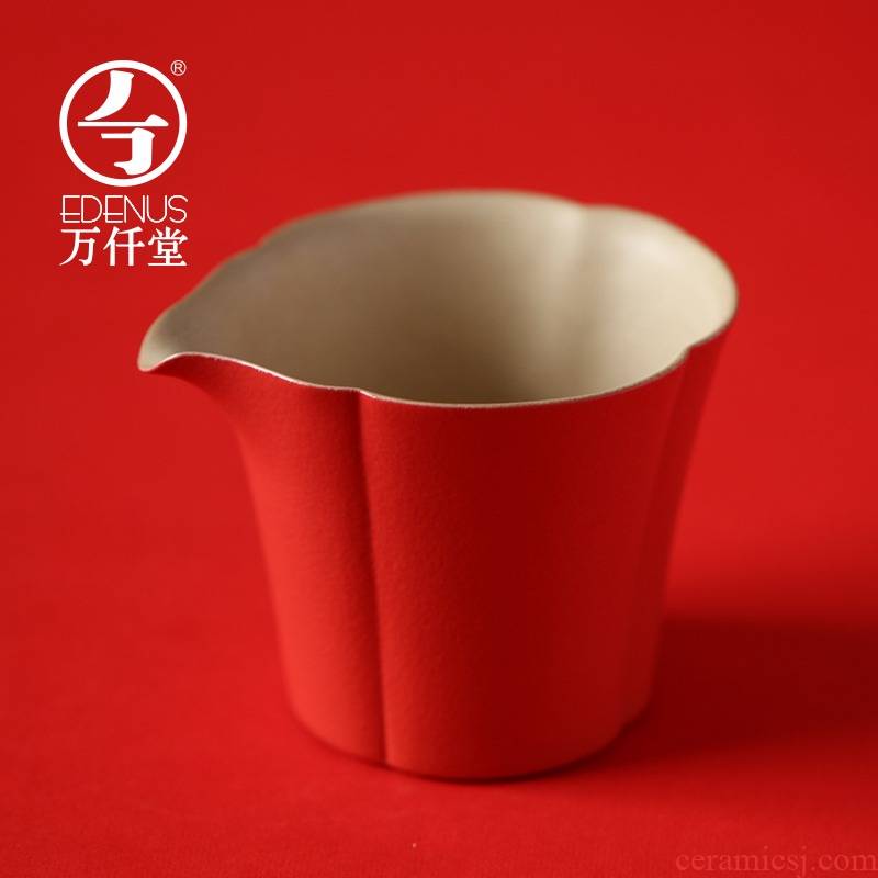 M letters kilowatt/hall tea sea new ceramic fair keller kung fu tea accessories tea tea tea points, man ting fang