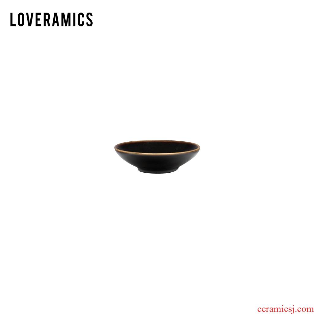 Loveramics love Mrs Wonderful artical excelling nature, 9 cm soy sauce dish vinegar dish dish dish (black)