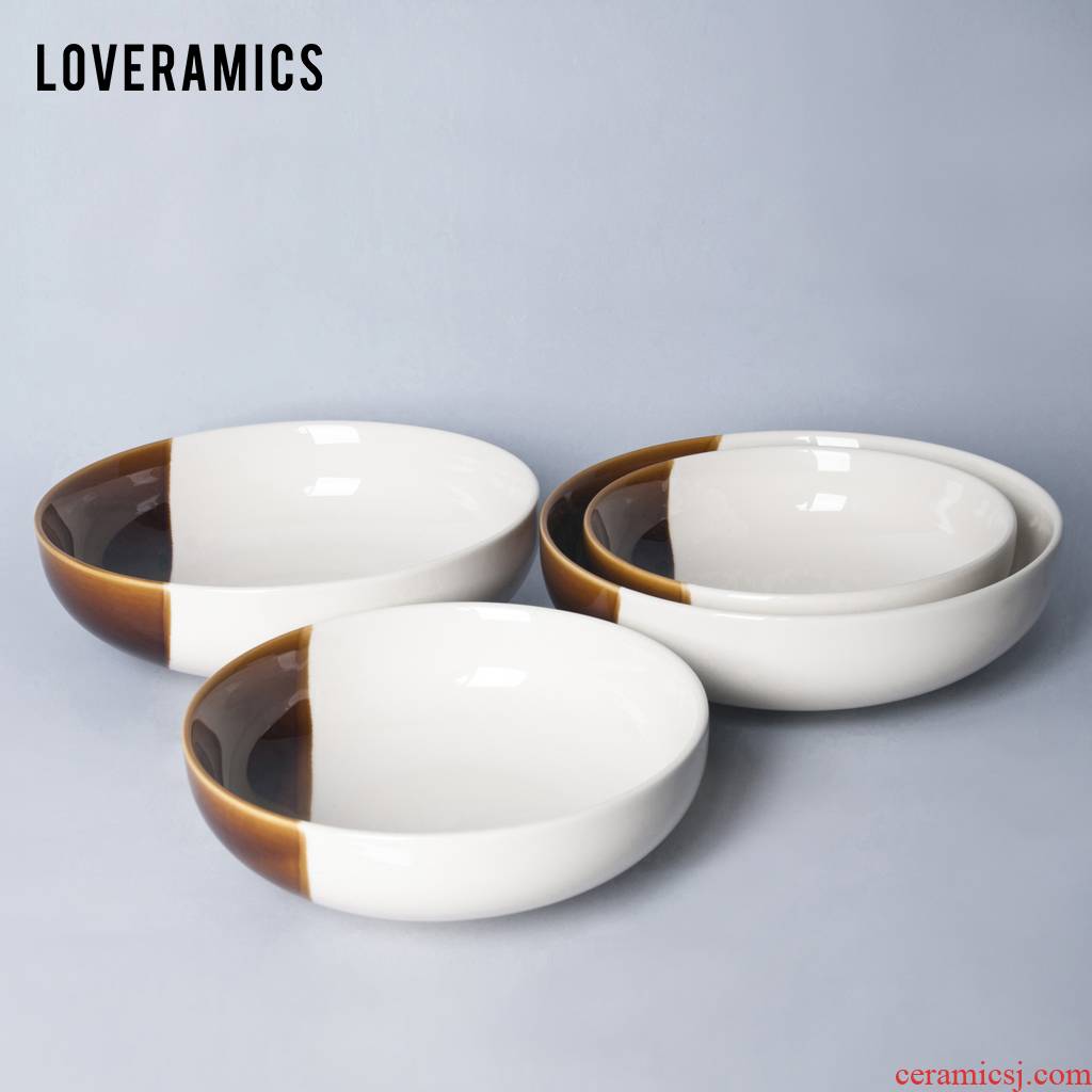 Loveramics love Mrs Tang suit soup plate combination 4 times Shared household utensils plate
