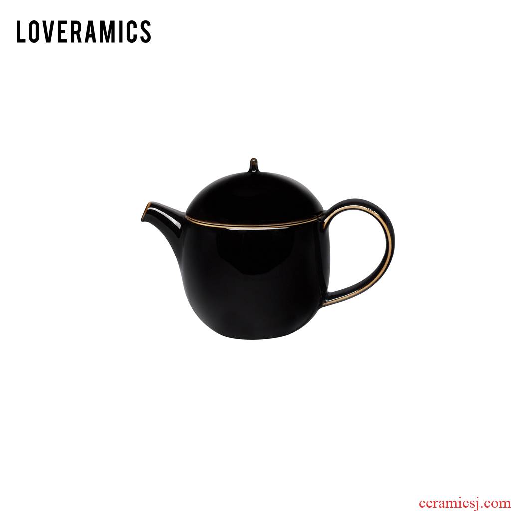 0.4 L kettle Loveramics love Mrs Wonderful artical excelling nature (black)