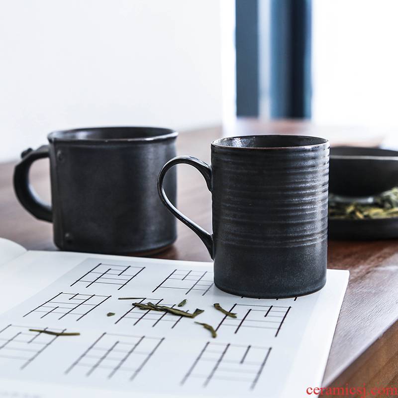 The object variable glaze coffee cup suit household cups and saucers suit tea glass ceramic coffee cups and saucers mugs