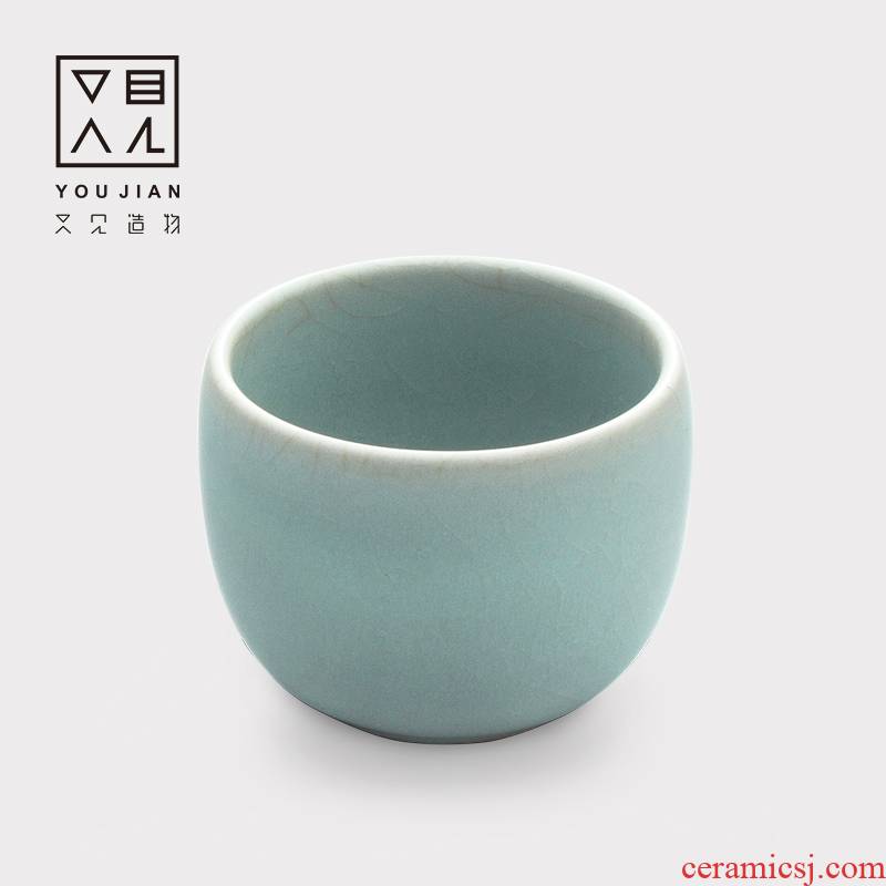 And creation of your up ceramic cups kung fu tea set single cup sample tea cup individual cup small bowl of pu - erh tea master CPU