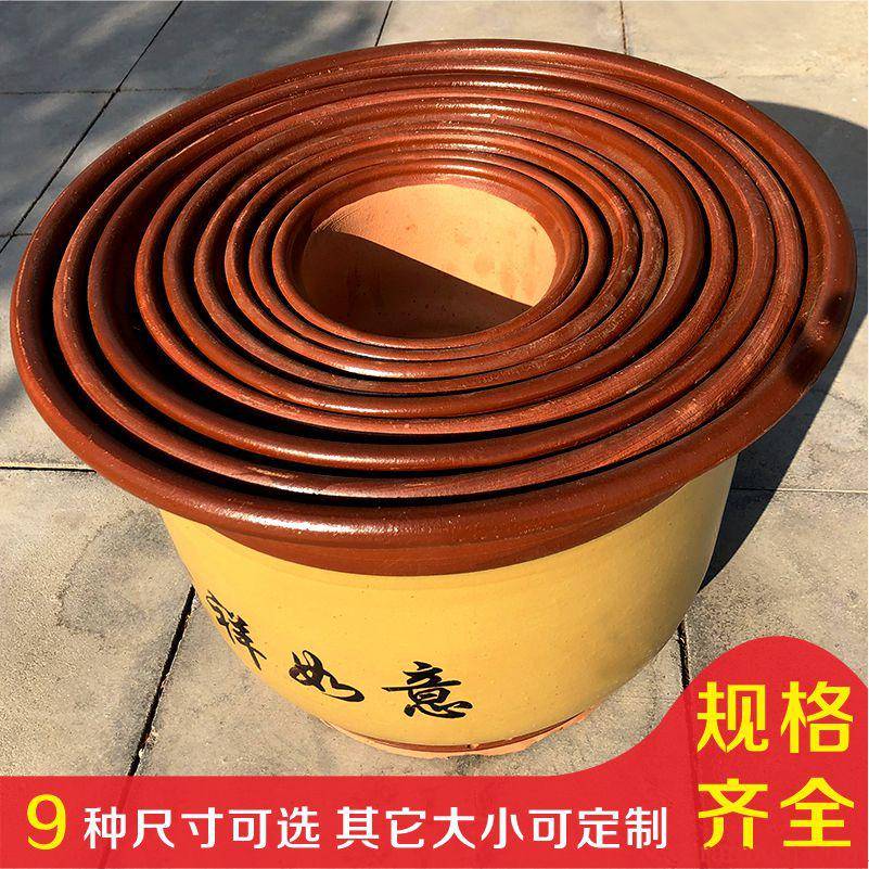 Flowerpot ceramic purple landscape retro indoor and is suing pot large special package mail miniascape of high - grade flower pot