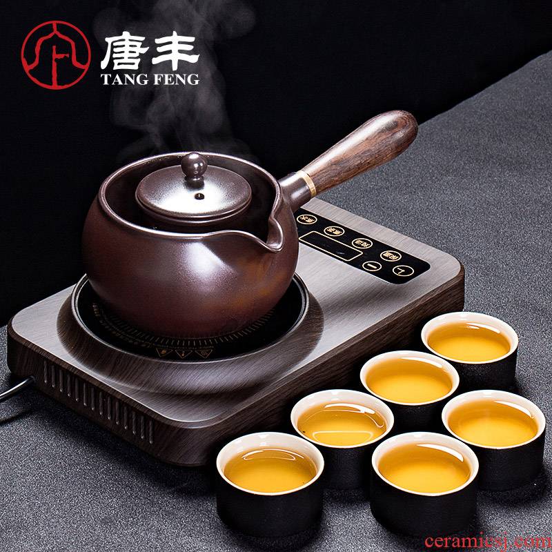Tang Feng electric boiling tea ware suit smart TaoLu boiling tea stove home multi - function electric furnace ceramic teapot