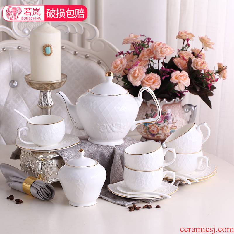 Ipads China coffee cup suit glasses suit set tea service suit household ceramics European afternoon tea tea set