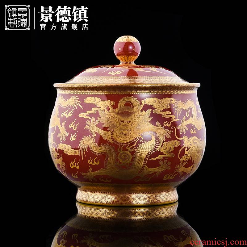 Jingdezhen flagship store ceramic hand - made principal wulong play pearl tea pot