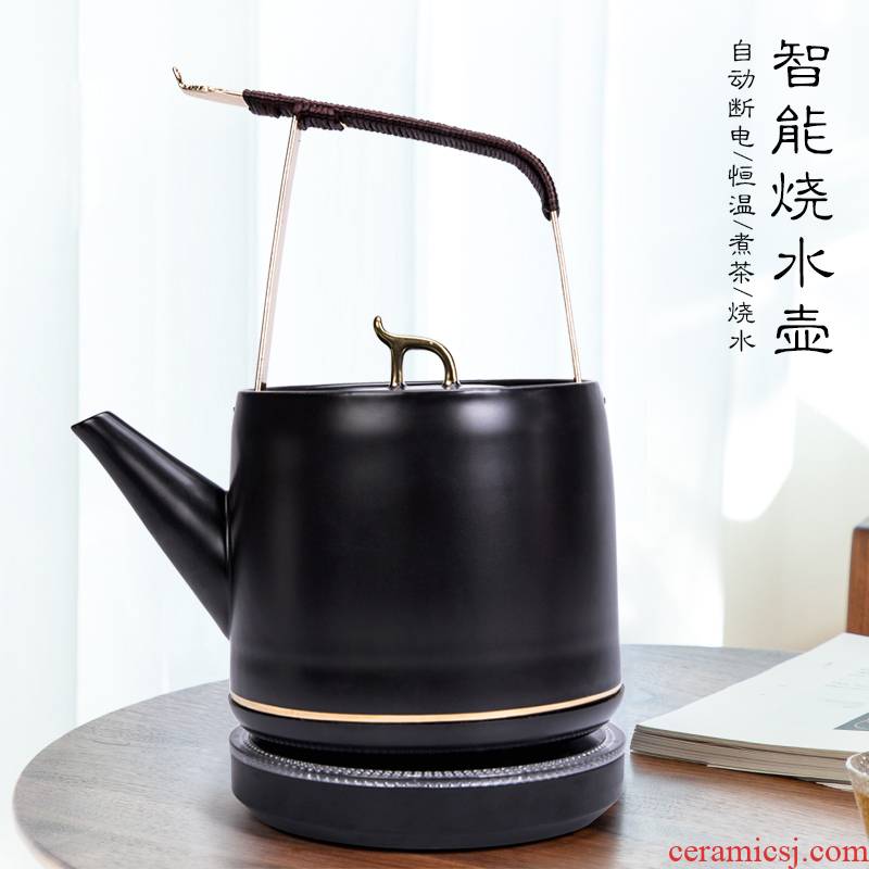 Ceramic cooking pot suit small electric home tea machine automatic electric kettle insulation TaoLu with one person