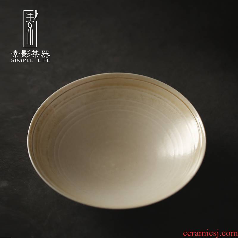 Plain film manual bearing plant ash glaze ceramic pot pot pad up archaize dry tea with zero with pot of autumn"