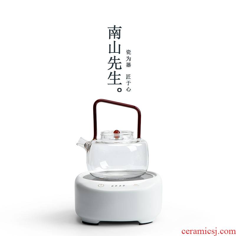 Mr Nan shan of sugar TaoLu boiled tea machine home cooked steaming kettle pu 'er tea stove glass teapot suits for
