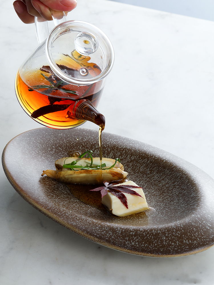 Eat fish stone, ceramic plate residential creative 0 restaurant the Nordic irregular ltd. sushi plate tableware