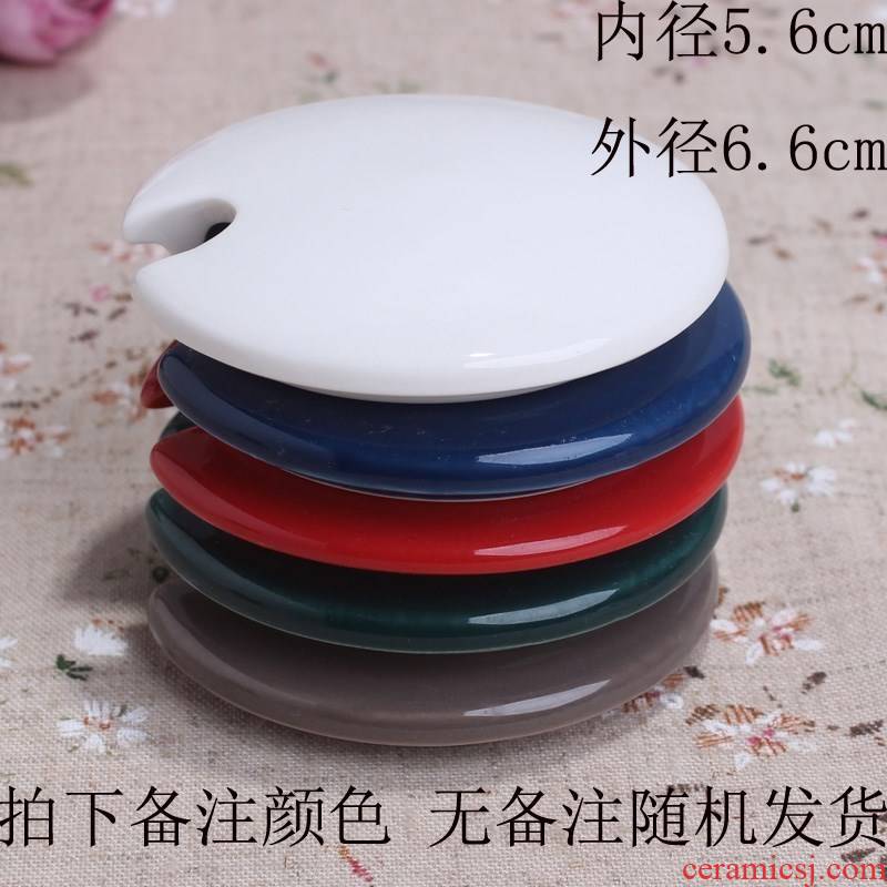 Dust plastic cups lid circular cup general ceramic package mail cover red accessories black children