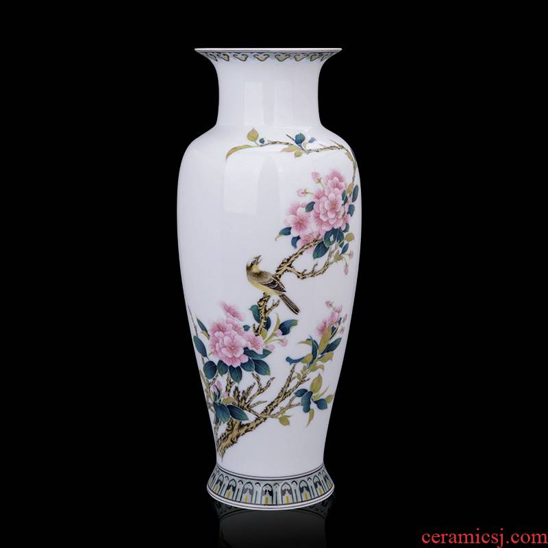 Hand - made under the glaze color liling porcelain vase contracted style living room TV cabinet household adornment handicraft furnishing articles