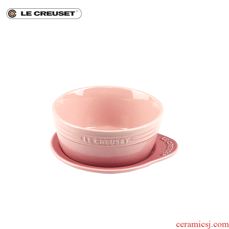 France 's LE CREUSET cool color standard plate disc 2 piece set wedding gifts household utensils, small dishes