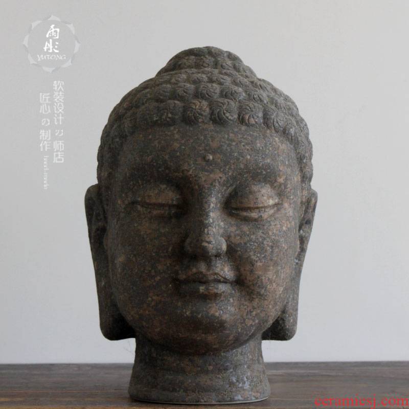 The rain tong home | jingdezhen ceramics ceramic furnishing articles furnishing articles manually figure of Buddha beadle ceramic its process variable