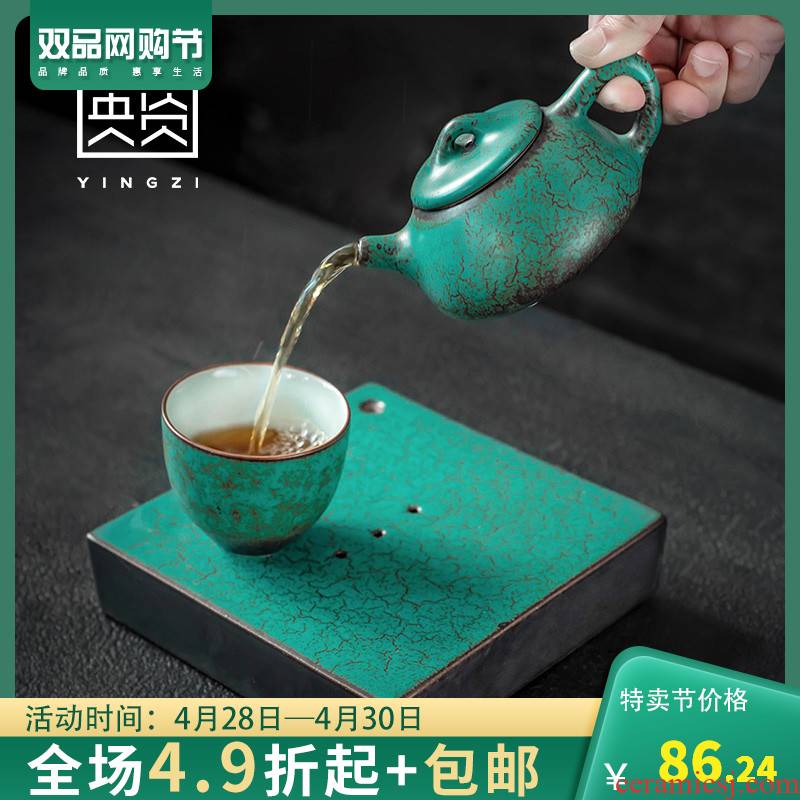 Kung fu tea set teapot restoring ancient ways of a complete set of ceramic a pot of tea a cup of tea tea tea set