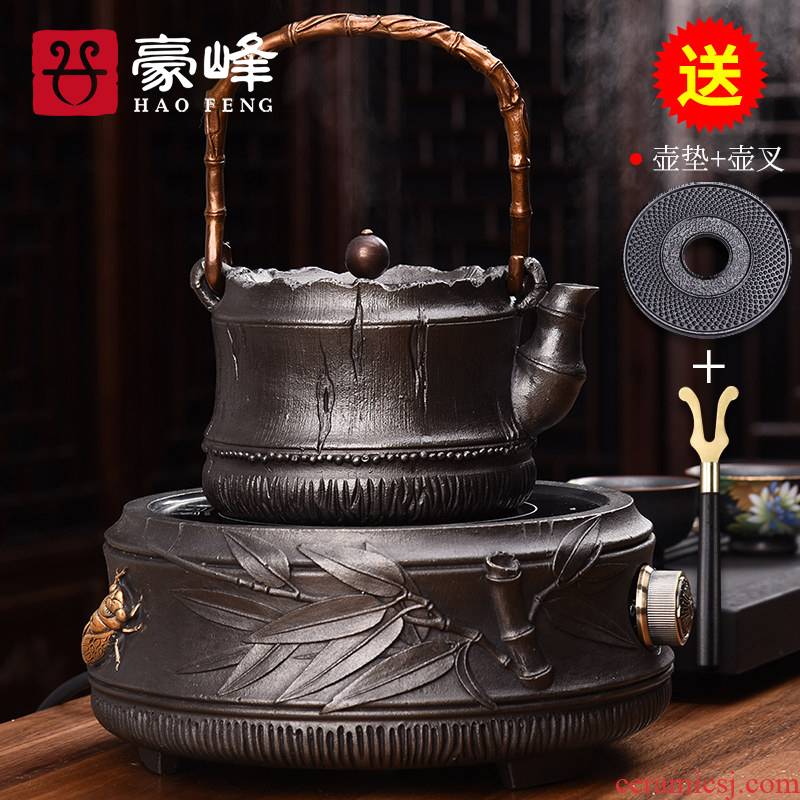 HaoFeng suit the electric TaoLu boiled tea, the iron pot, kettle household small imitation, checking out iron kettle boiling kettle