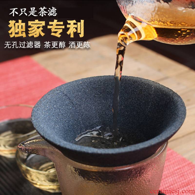 Hin reputation | ceramic creative tea without hole leakage contracted tea strainer tea accessories tea filter) tea filters