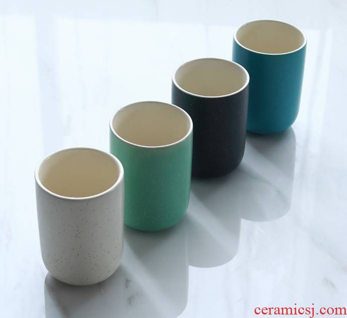 TaoDian cup ins contracted ceramic keller cup oatmeal mugs 丨 breakfast cup special clearance