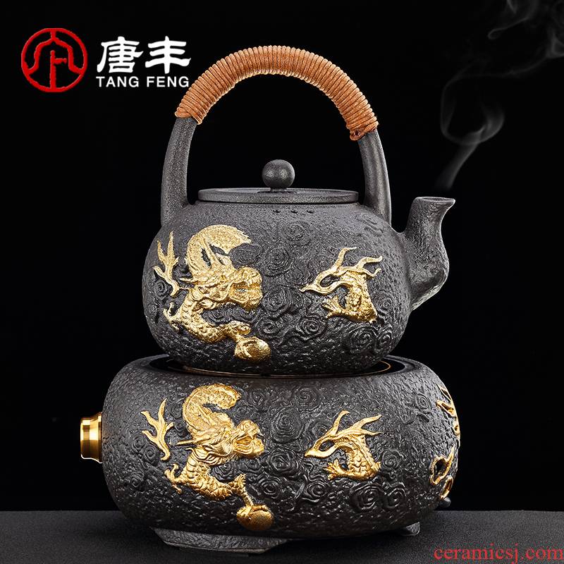 Tang Feng ceramic electric TaoLu see electric kettle boil tea ware girder earthen POTS tea stove household boiled tea set