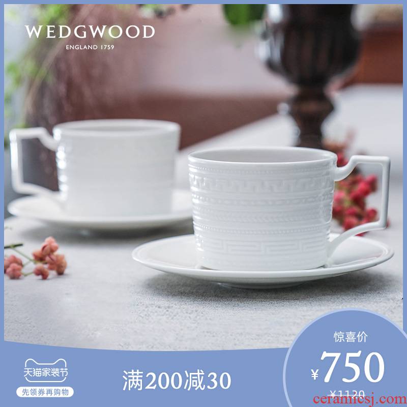 WEDGWOOD waterford WEDGWOOD Italian embossed ipads China cups and saucers group, a European - style coffee cups and saucers teacup saucer suits for