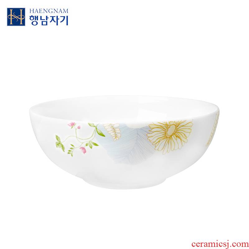 HAENGNAM Han Guoxing south China rose 9 inches CC in large soup bowl single ipads porcelain tableware