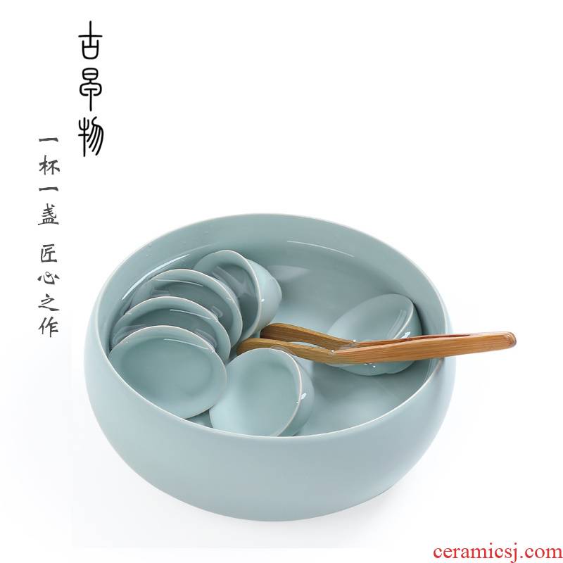 Your up big tea wash Your bowl with Your porcelain ceramic tea set tea cup kung fu tea set household accessories can raise