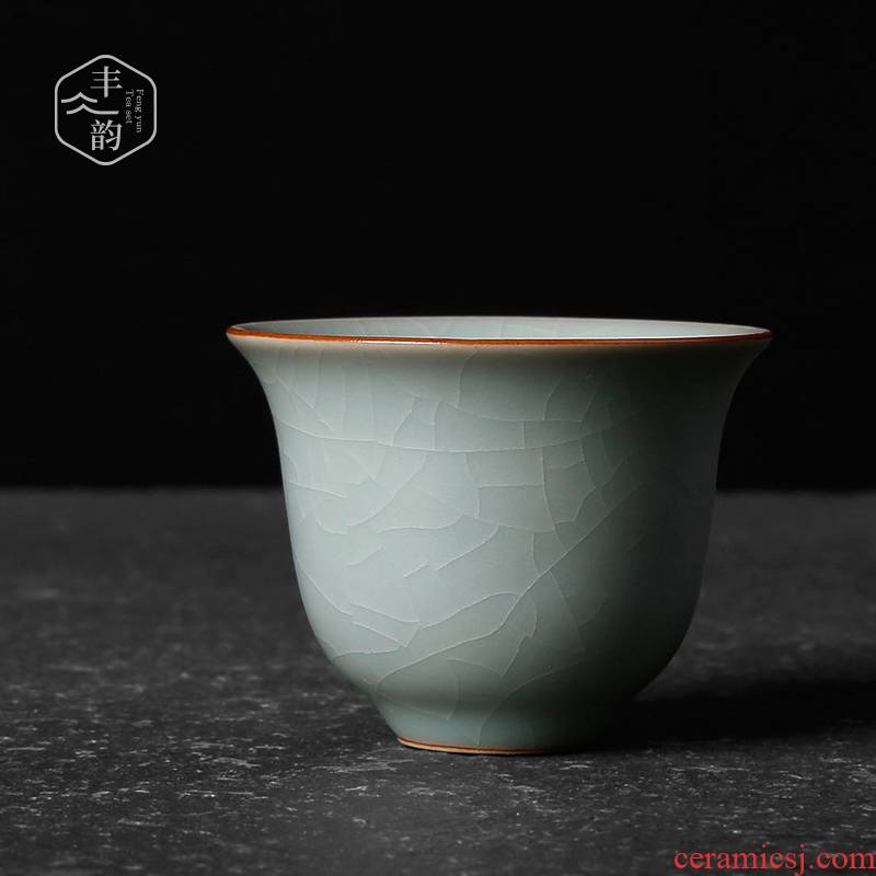 Your up noggin masters cup on ceramic kung fu tea set sample tea cup single cup home hand Your porcelain tea light