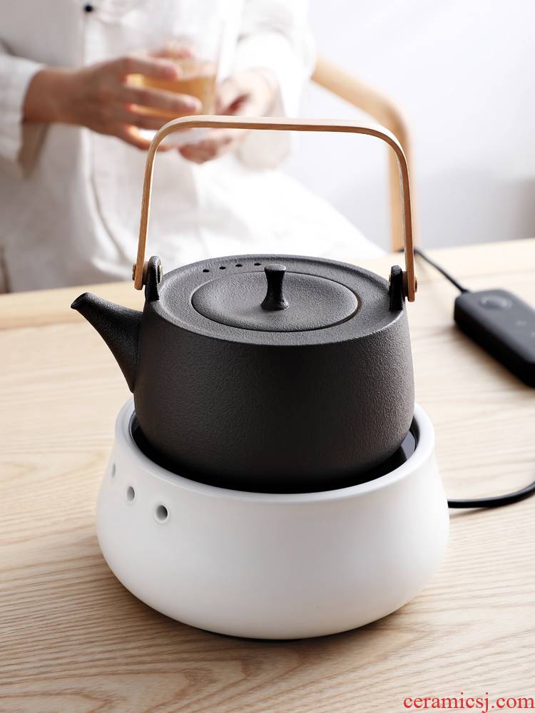 Ceramic kettle boil tea ware clay POTS tea machine electricity TaoLu tea stove to boil tea stove.mute kung fu tea set