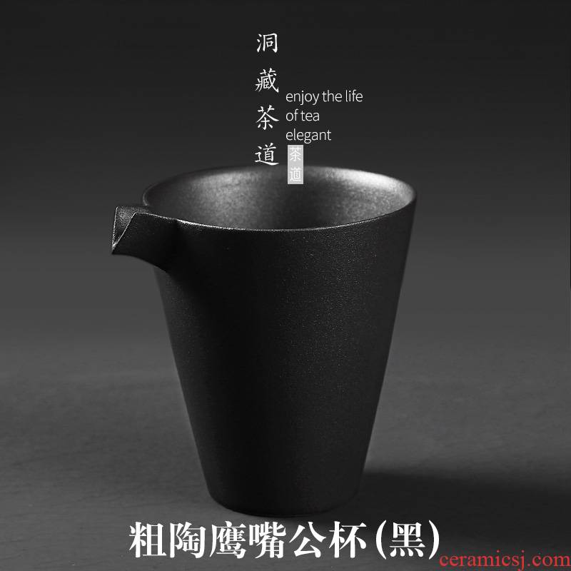 In building contracted Japanese fair keller of black points ceramic kung fu tea is tea and a cup of tea tea accessories