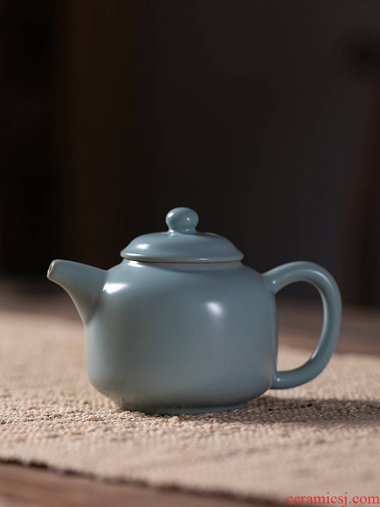Jiangnan past your porcelain shamrock respecting virtues pot of kung fu in the teapot red ceramic tea set on your up single pot teapot