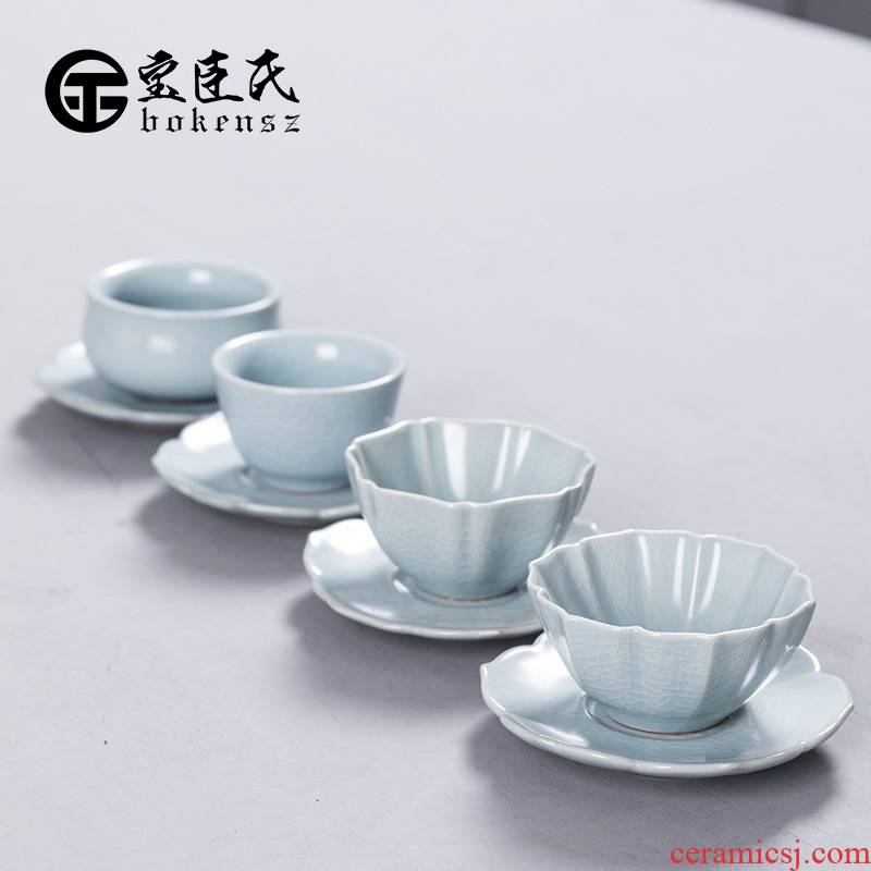Ceramic kung fu tea cup your up noggin hat to tea cup master single cup, bowl sample tea cup tea set