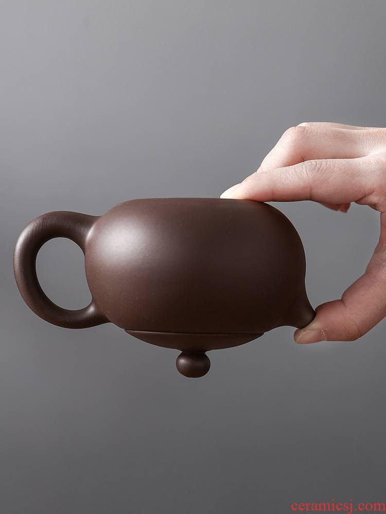 Chaozhou pure manual hand pot clay pot of large capacity xi shi zhu pot home of kung fu tea set ceramic filter teapot