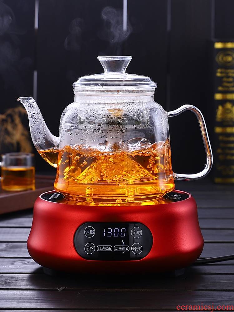 Steam boiling tea glass steaming special electric TaoLu teapot tea kettle boiling tea healthy cooking amphibious teapot