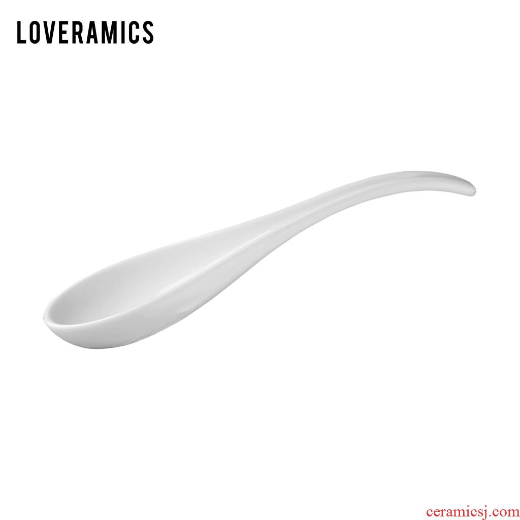 Loveramics love Mrs Er - go! 18 cm (sapphire) spoon (white)