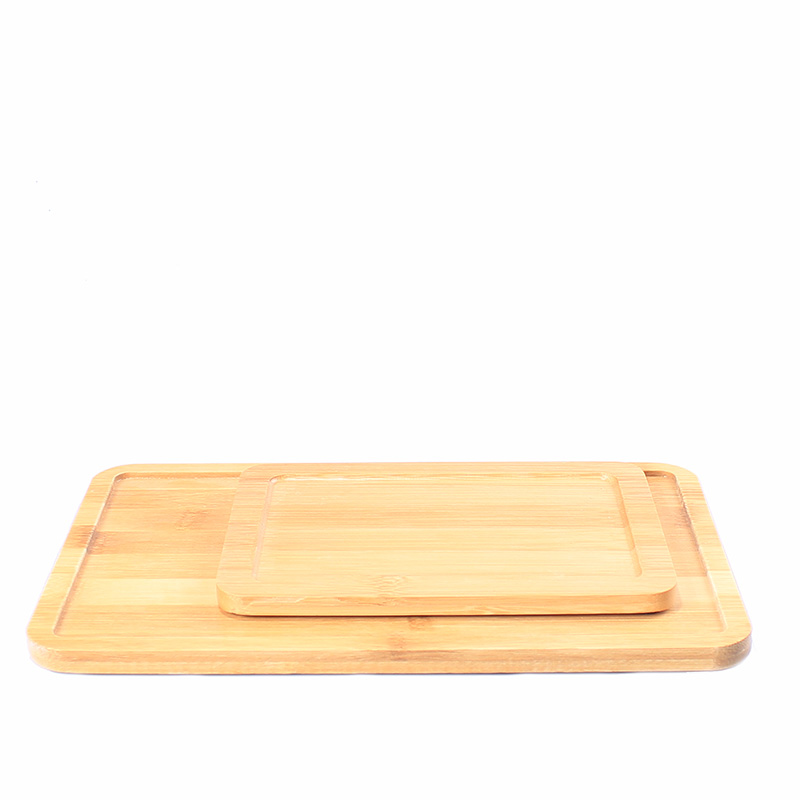 Bamboo tea tray household rectangle tea saucer sets wood pallet wood for contracted Japanese ceramic tea set Bamboo pallets