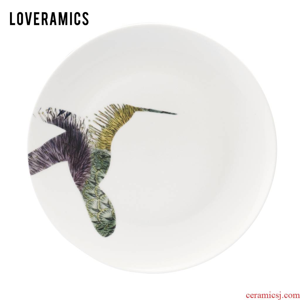 Loveramics love Mrs Flower on 27 cm household flat dish dish food dish household ceramic plate