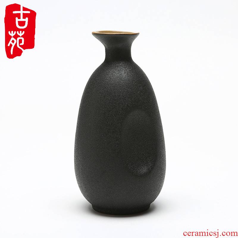 The ancient yuan 1 catty ceramic bottle frosted glass jar white duck expressions using The empty wine bottles of wine earthenware points flagon yellow rice wine