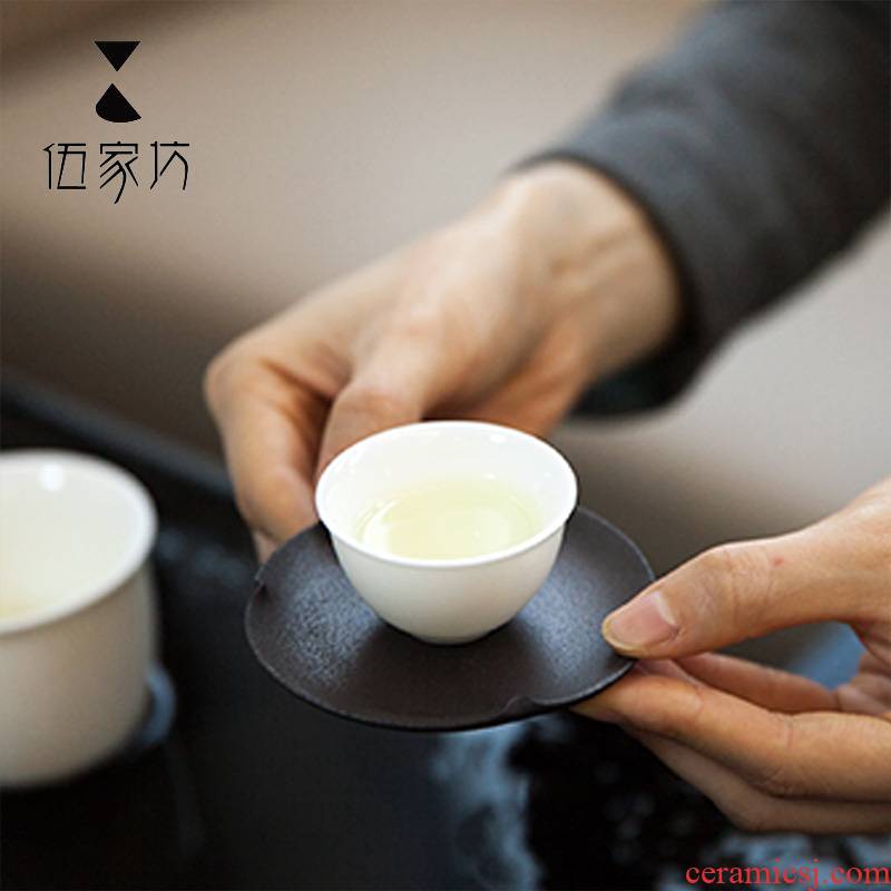 The Wu family fang kung fu master cup single CPU noggin ceramic cups dehua white porcelain cup tea sample tea cup