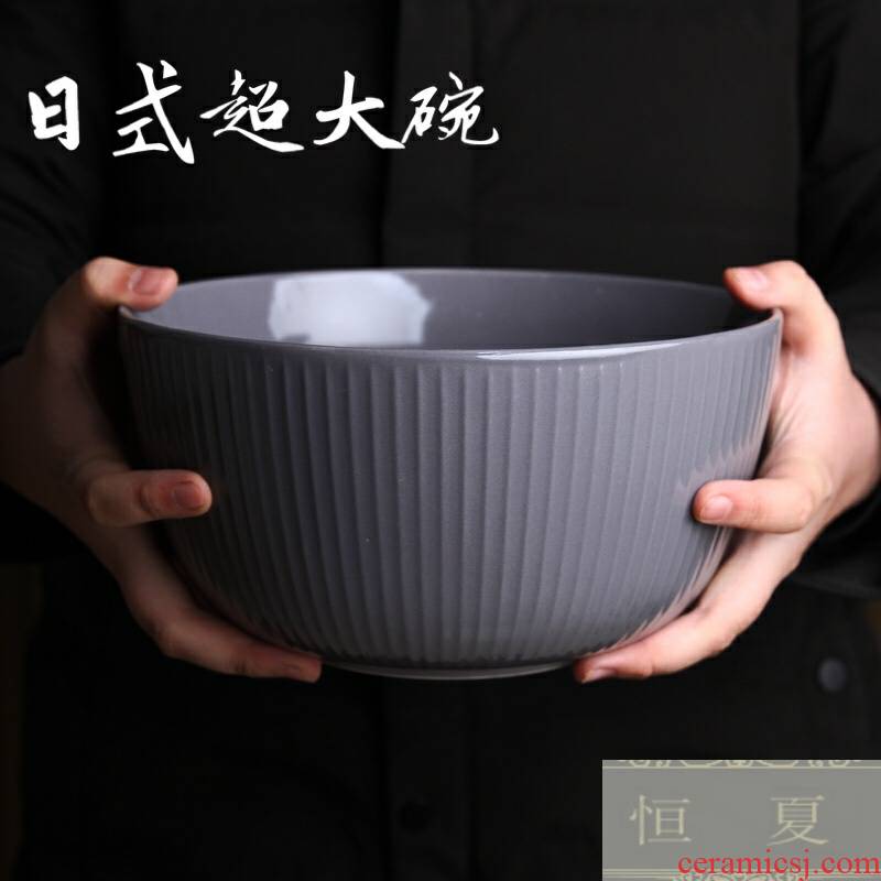 Creative Japanese household ceramics to use of a single ltd. large rainbow such as bowl bowl bowl of boiled fish pickled fish bowl bowl