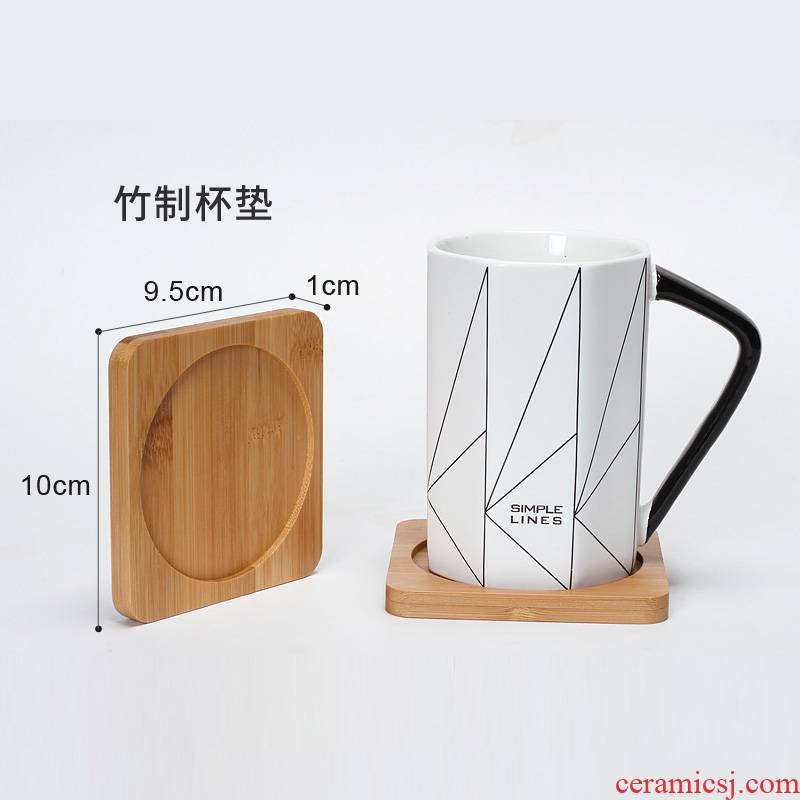 Tea cup mat, cup bottom mat mat ground glass mat mat bamboo mat cup mat ceramic cup mount mark cup mat