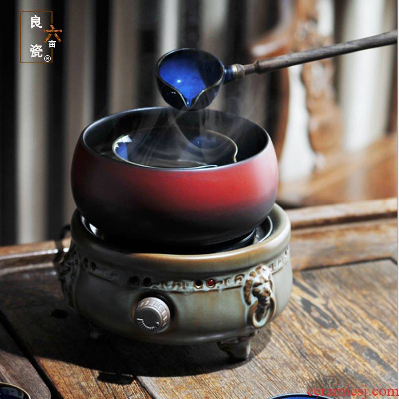 Electric TaoLu household contracted boiled tea stove kung fu tea tea don 't pick pot of boiling water glass with the heat