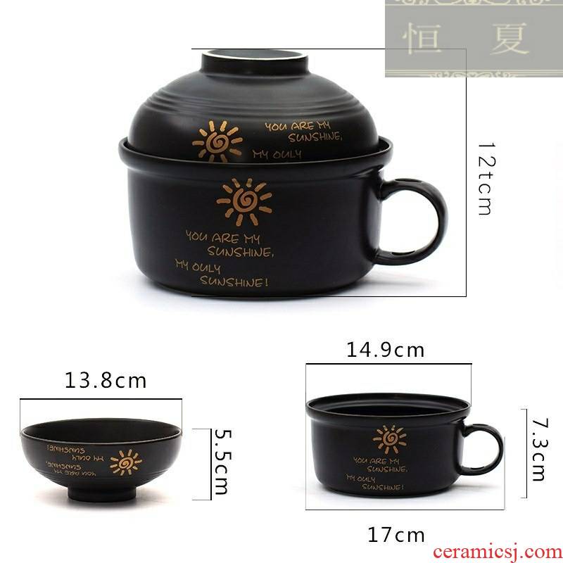 A person eat 1 Chinese dishes suit household ceramics tableware single bowl chopsticks dishes