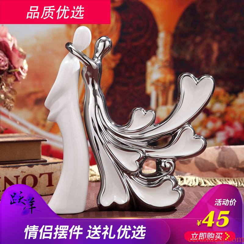Jump the picking furnishing articles ceramic decoration creative household act the role ofing is tasted, the sitting room TV ark, wine accessories