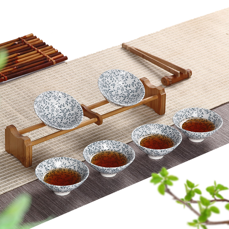 Ceramic cups master cup, small cup kunfu tea light cup China cups a single bowl sample tea cup perfectly playable cup