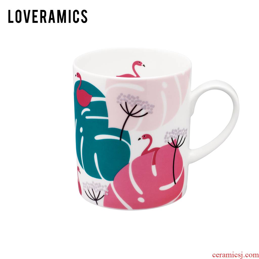 Loveramics love June I love mark cup three 380 ml ipads porcelain cup of milk tea cup cup (summer)