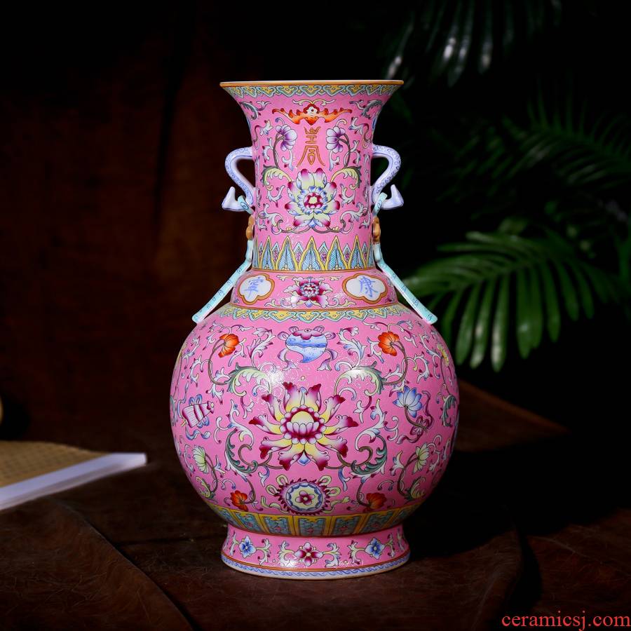 Household act the role ofing is tasted classical Ming and the qing dynasties antique Chinese vase decorated living room furnishing articles furnishing articles collection of jingdezhen porcelain