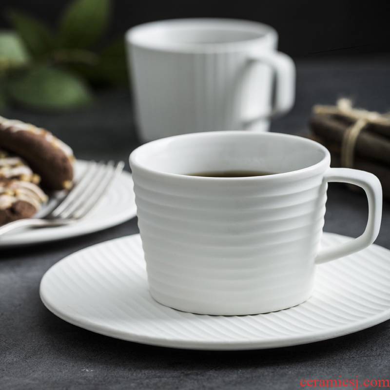 Japanese coffee cups and saucers suit afternoon tea cups ceramic cup home breakfast cup cup of cappuccino cups