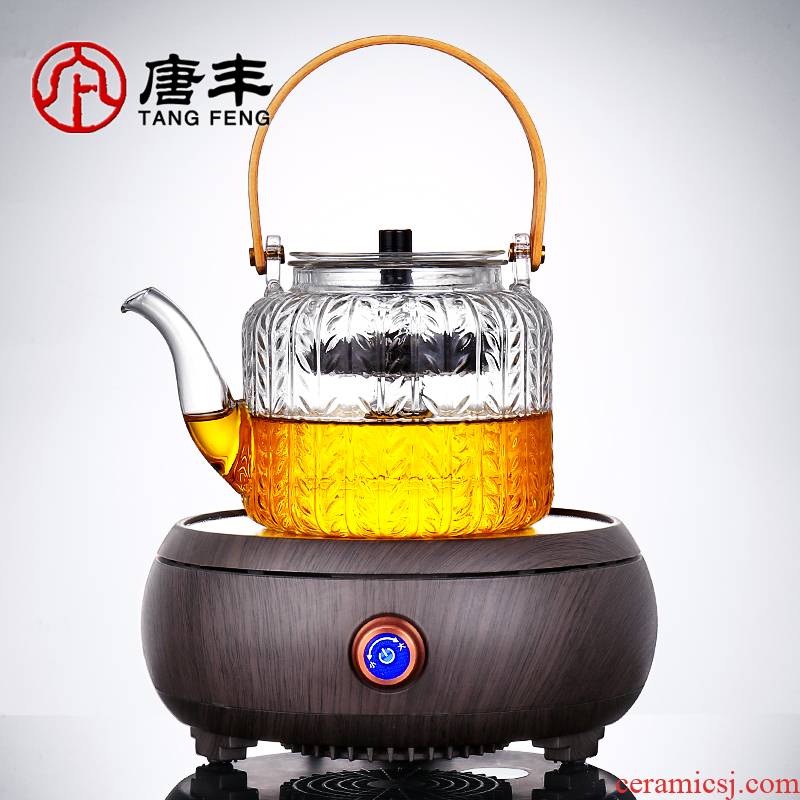 Tang Feng girder glass pot set electric TaoLu household heat pu 'er cooking pot office transparent kettle