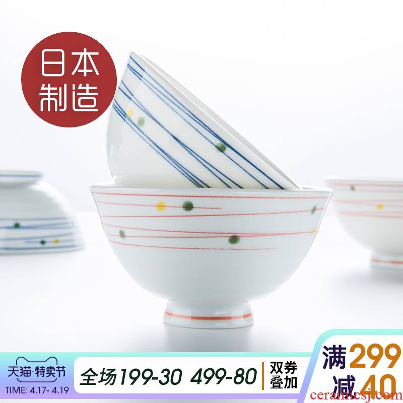 Japanese system under the domestic Japanese imports and wind tableware glaze color restoring ancient ways the pattern ceramic bowl tall bowl noodles in soup bowl